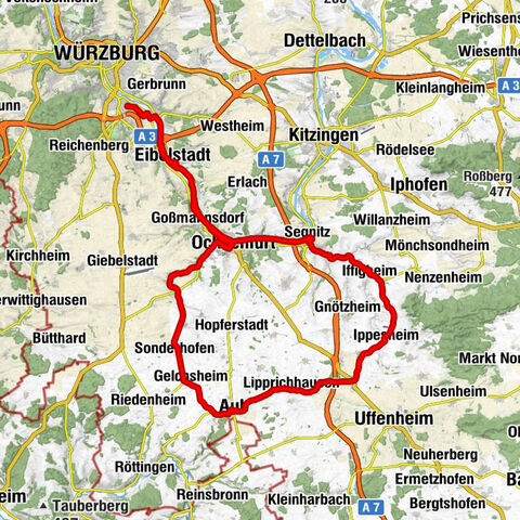 Würzburg-Heidingsfeld Ost - Mariä Himmelfahrt - St.Kilian - Pfarrkirche St. Gallus