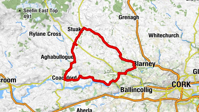 Clontead Beg - Coachford - Dripsey - Lackabane