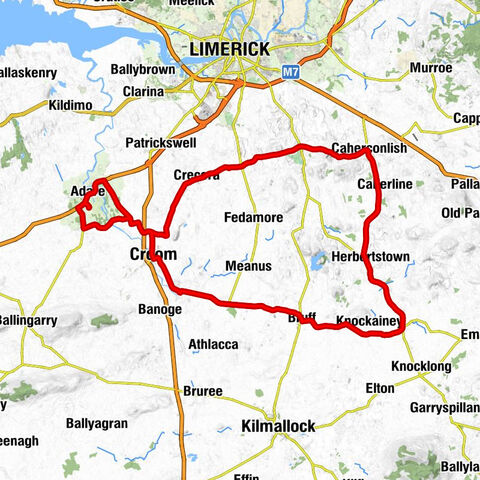 Adare - Trinitarian Abbey - Croom - Skehanagh