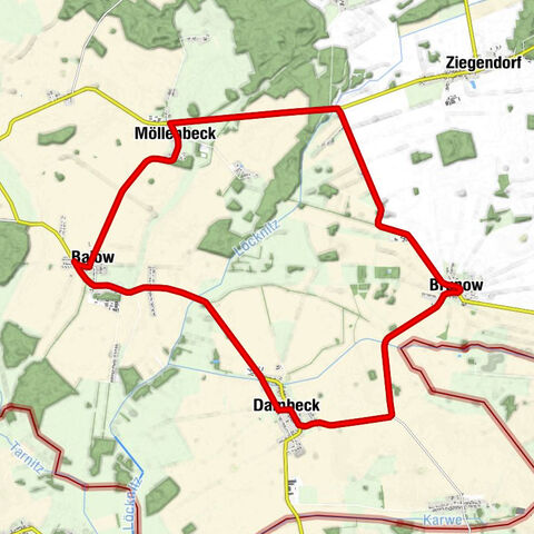 Balow - Möllenbeck - Dambeck