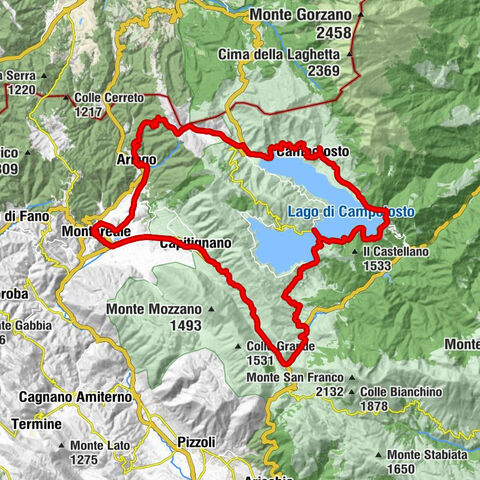 Montereale - Marignanetto - Chiesetta degli Alpini - Chiesa di Santa Lucia