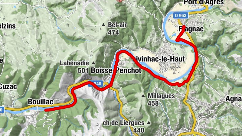 Saint-Gély - La Causselle - Le Crucifix - Bouquiès