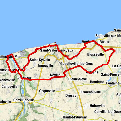 Veules-les-Roses - Église Saint-Martin - Église Saint-Aubin