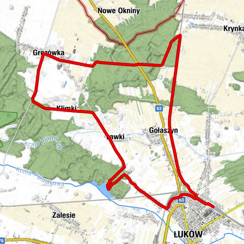 Łuków - Trzaskoniec - Kościół Matki Boskiej Częstochowskiej
