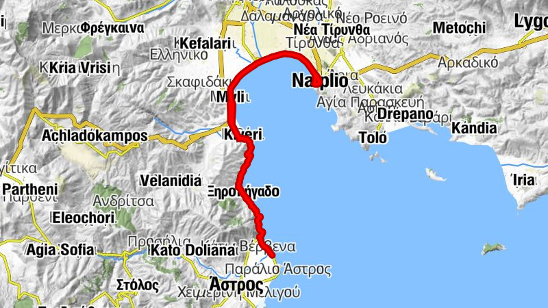 Γλυφάδα - Μπαταρόλας - Φλοίσβος - Άγιος Γεώργιος