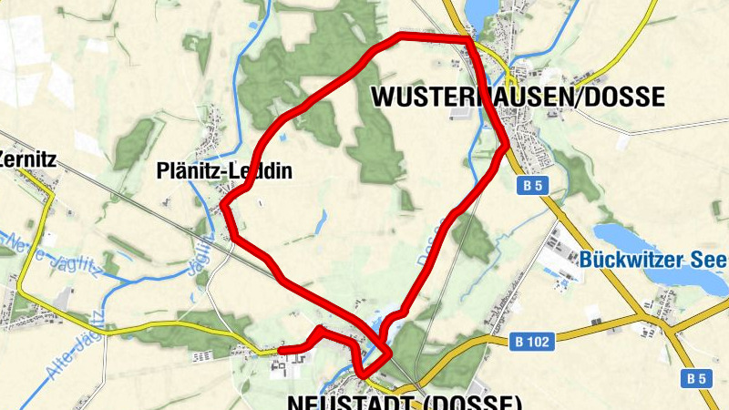 Olafs Werkstatt - La Piazza - Kreuzkirche - Dorfkirche Plänitz