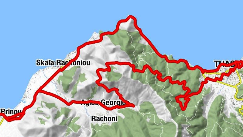 Όρμος Πρίνου - Ieros Naos Agias Triados - Ταβέρνα Μούσες - Εκκλησάκι Άγιος Βασίλειος