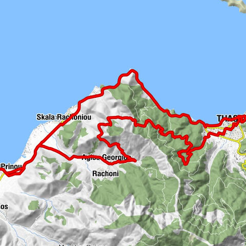 Όρμος Πρίνου - Ieros Naos Agias Triados - Ταβέρνα Μούσες - Εκκλησάκι Άγιος Βασίλειος