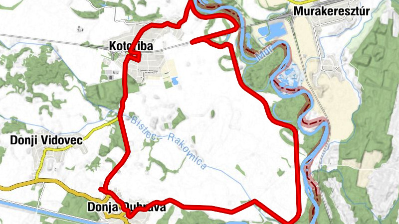 Međimurska županija - Kotoriba - Donja Dubrava - crkva svete Margarete