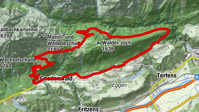 3 alpine pastures Karwendel loop MTB route 408