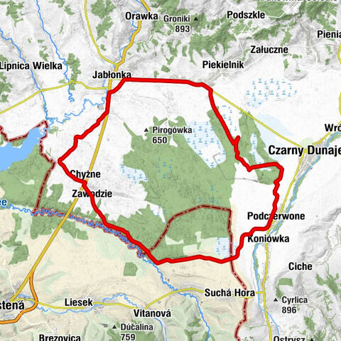 Działek - Dziubkówka - Rektorat pw. Świętego Brata Alberta - Rokiciny