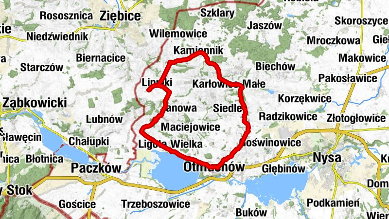 Lipniki - Kościół pw. św. Wawrzyńca i Mikołaja - Kaplica Św. Krzyża - Kościół parafialny pw. św. Andrzeja Apostoła