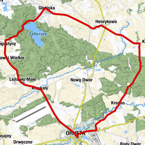 Kaplica domowa - Hotel Pruski - Kaplica pw. Matki Bożej Ostrobramskiej - Kościół pw. Świętego Jana Chrzciciela
