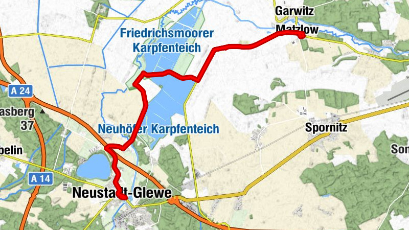 Matzlow - Kutscher Stube - Neustadt-Glewe - Marienkirche