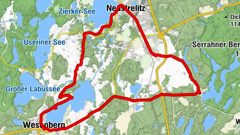 Fürstensee - Kirche Fürstensee - Stadtkirche - St. Marien