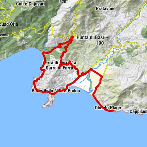 Olmeto Plage - U Strongru - Chapelle Sainte-Jeanne-d'Arc - Église Sant'Antonu