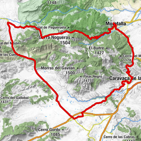 Caravaca de la Cruz - Moratalla - Campo de San Juan - Vereda