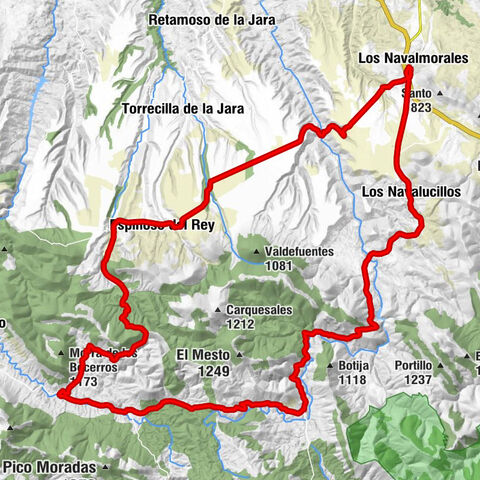 Los Navalmorales - Espinoso del Rey - Ermita de Nuestra Señora de las Saleras - Mesón Cerro Pelón 3