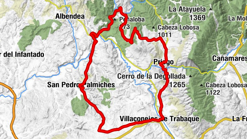 San Pedro Palmiches - San Juan Bautista - Villaconejos de Trabaque - Ermita de la Inmaculada