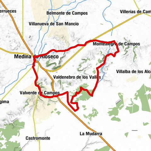 Medina de Rioseco - Ermita del Humilladero - Iglesia de Nuestra Señora La Antigua - Ermita del Cristo del Humilladero