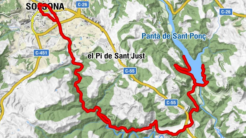 Església de l'Hospital - Solsona - Sant Ponç - Santa Maria de Casalets