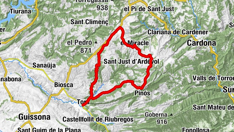 Hostal Jaumet - Torà - Sant Gabriel - Sant Miquel de Fontanet