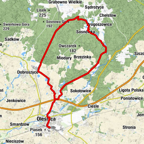 Oleśnica - Al Forno - Małe Brzezie