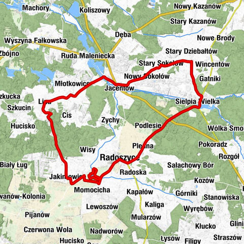Nowy Dziebałtów - Kaplica - Kościół pw. Świętego Wawrzyńca - Kolonia