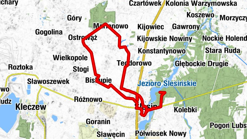 powiat koniński - Półwiosek Lubstowski - Ślesin - Kościół pw. Świętego Mikołaja Biskupa i Dobrego Pasterza