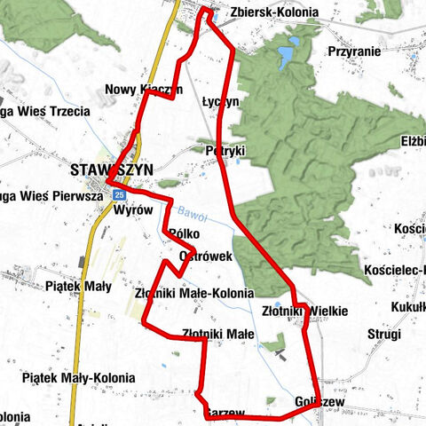 Stawiszyn - Bar - Nowy Kiączyn - Kościół pw. Niepokalanego Poczęcia Najświętszej Maryi Panny