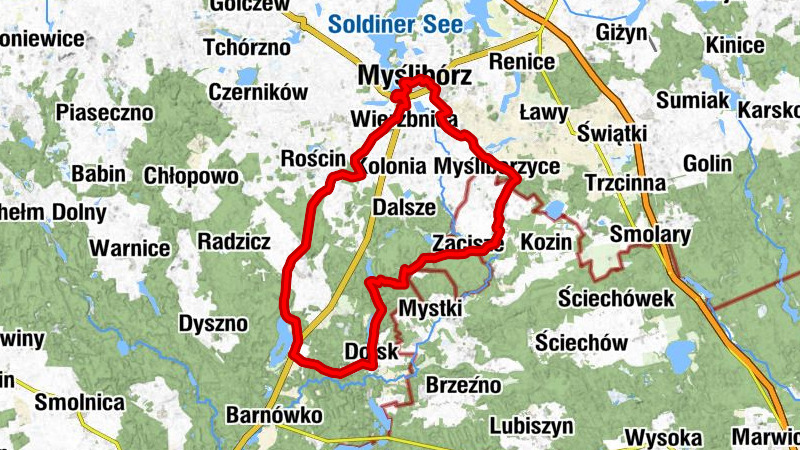 Kościół pw. Świętego Jana Chrzciciela w Myśliborzu - Kościół pw. Matki Bożej Częstochowskiej - Kościół pw. Najświętszego Serca Pana Jezusa - Myślibórz