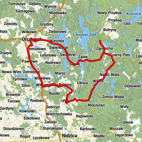 Nowa Kaletka - Zgniłocha - Olsztynek - Kościół pw. Świętego Maksymiliana Kolbego