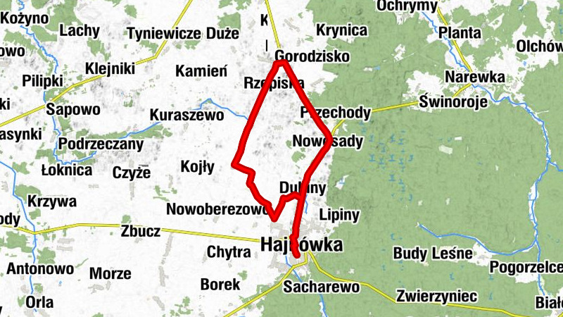Hajnówka - Fabryka Chemiczna - Cerkiew pw. Zaśnięcia Przenajświętszej Bogurodzicy