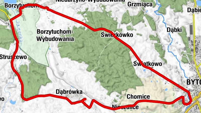 Dąbrówka - Kościół pw. Najświętszego Serca Jezusa - Bytów - powiat bytowski