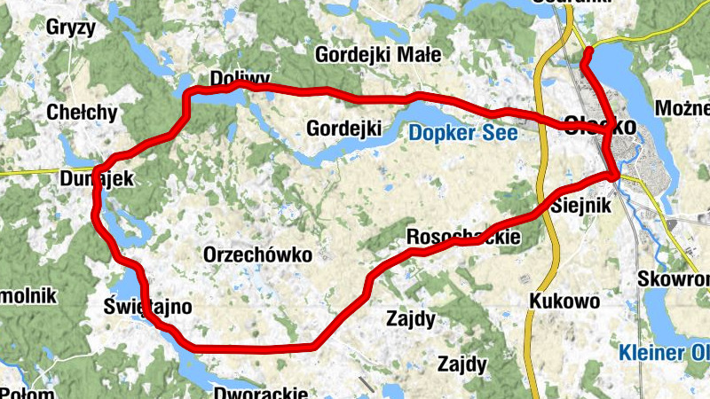 Zajazd Borysówka - Karczma Margrabowa - Klonova Park - Olecko