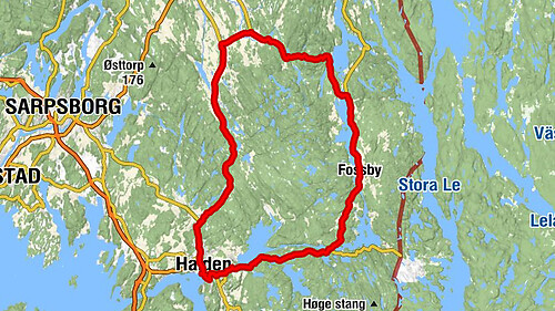 Halden - Watvedt - Aremark kirke