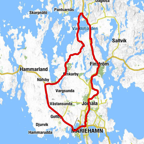 Vandö - Mariehamn - Jomala - Finström