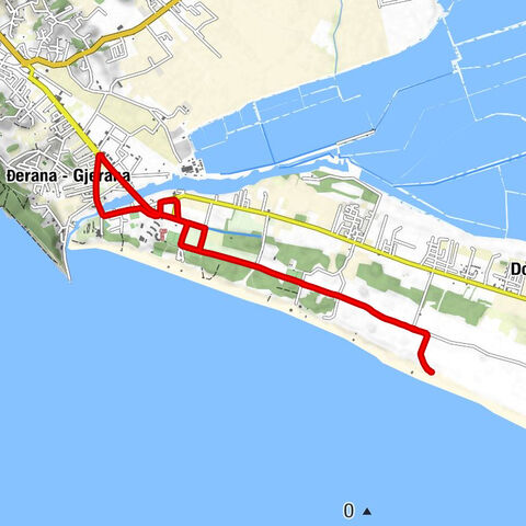Ulcinj - Ulqin - Đerana - Gjerana