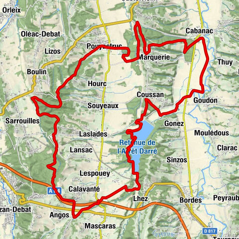 Angos - Le Villenave - Coussan - Goudon