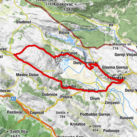 Imotski - crkva svetog Franje Asiškog - Kukavice