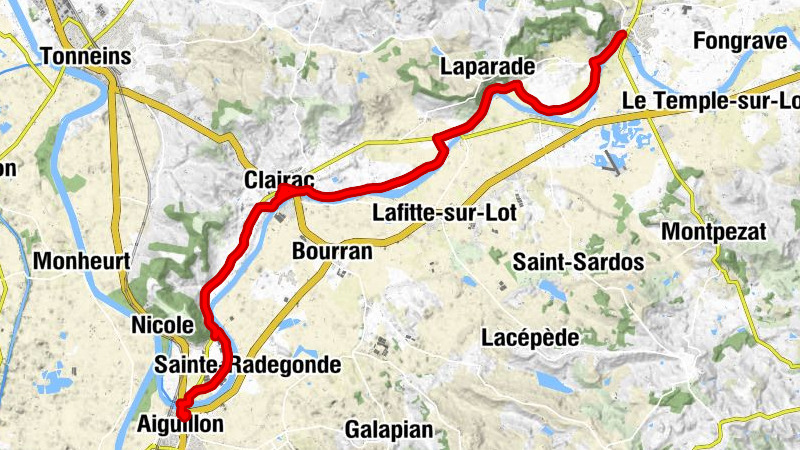 Castelmoron-sur-Lot - Granges-sur-Lot - Chapelle Notre-Dame - Combet