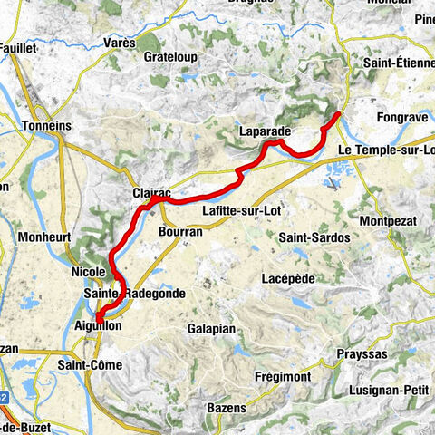 Castelmoron-sur-Lot - Granges-sur-Lot - Chapelle Notre-Dame - Combet