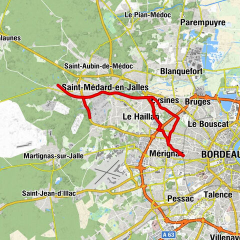 Bordeaux - Pessac - Mérignac - Caudéran-Mérignac
