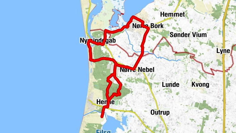 Henne - Lønnestak - Lønne Kirke - Lønne Familie Restaurant