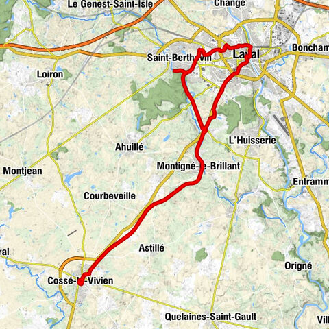 Le Bar & Vous - Le carré d'as - Église Saint-Gervais-et-Saint-Protais - Laval