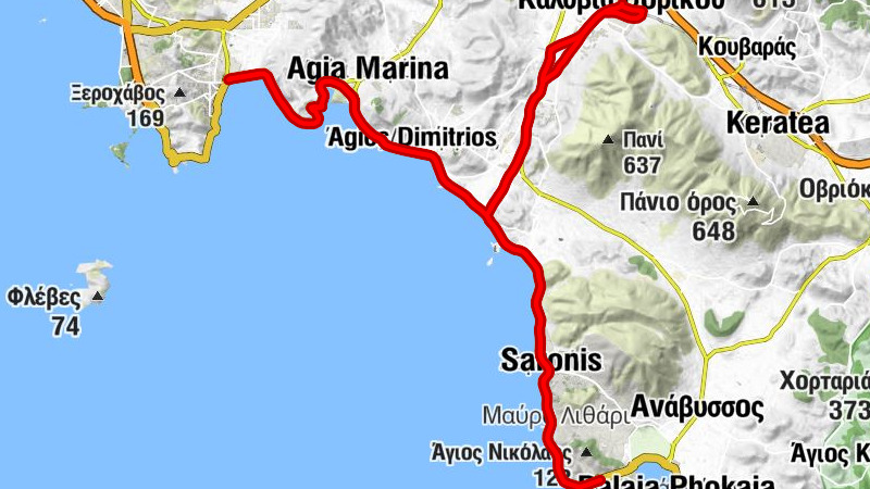 Καλύβια Θορικού - Boa - Taverna Kyra Popi - Αγία Μαρίνα