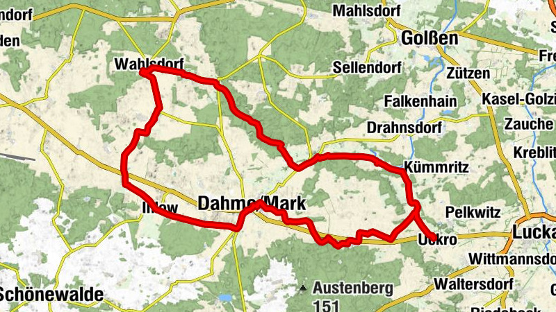 Luckau-Uckro - St. Peter und Paul Rosenthal - evangelische Hospitalkirche - Kirche Pitschen-Pickel