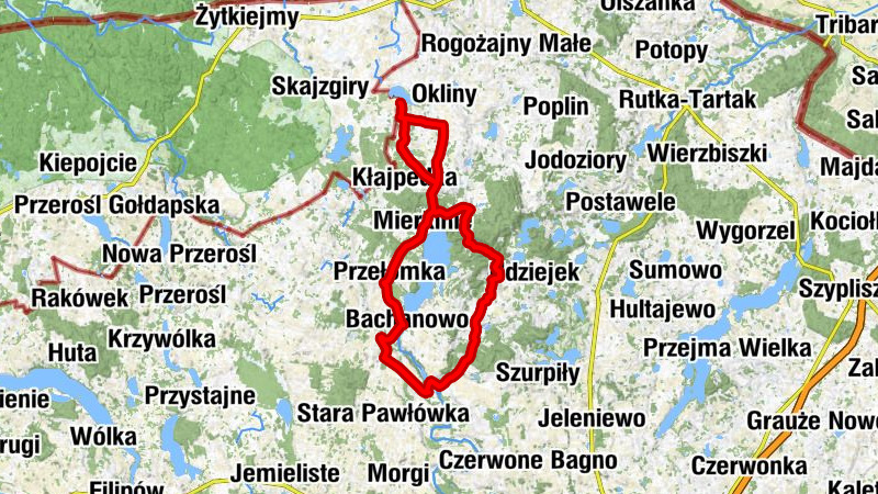 Użmauda - Antosin - Kaplica Najświętszej Maryi Panny Matki Kościoła - Molenna w Wodziłkach