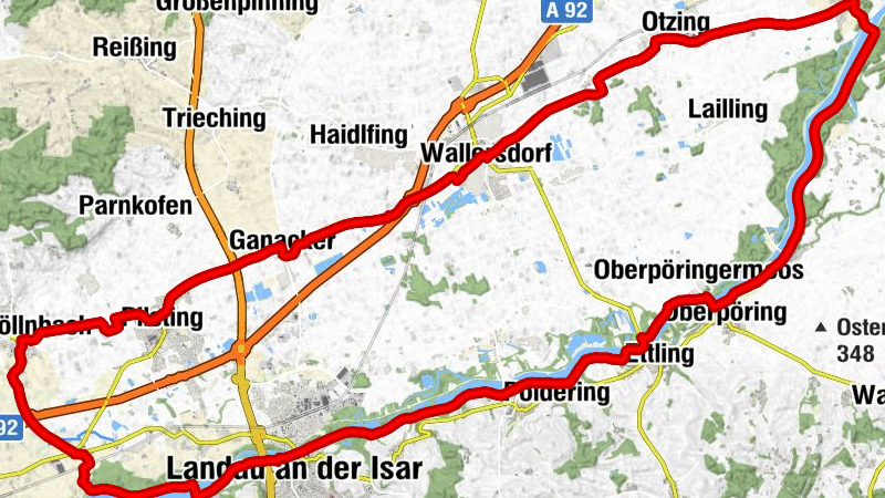 Gasthaus Brunner - Pfarrkirche St. Georg - Sankt Leonhard - Großköllnbach