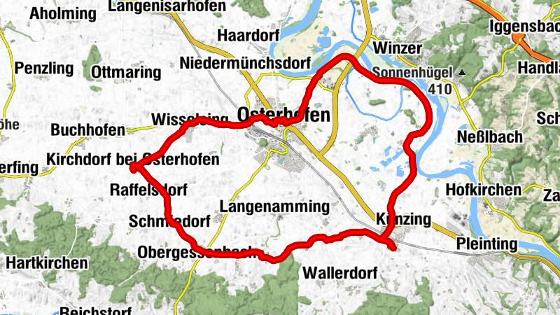 Kirchdorf bei Osterhofen - Sankt Josef - Stadtpfarrkirche Hl. Kreuz Auffindung - Osterhofen